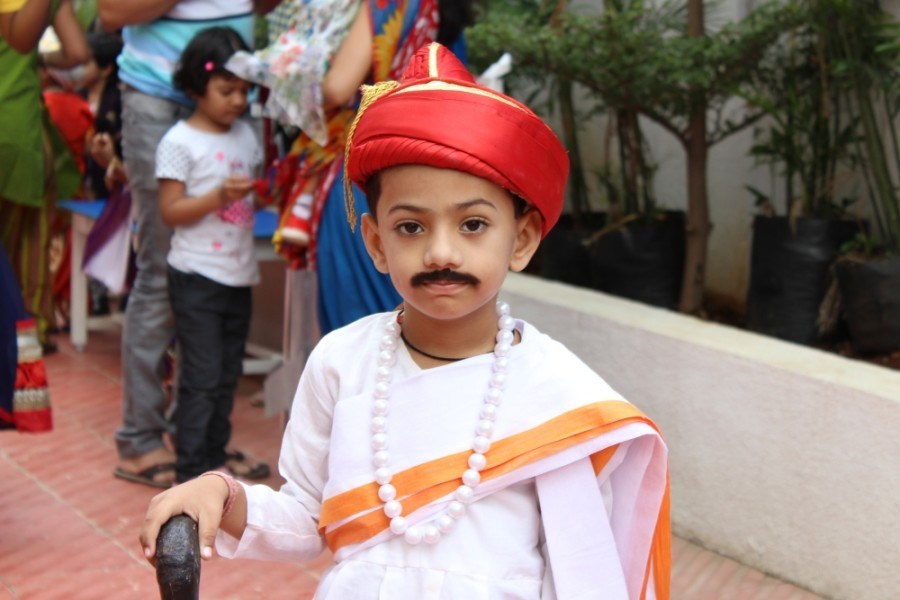 Krishna theme fancy dress competition held at Lions Club