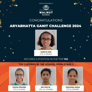 Walnut School Students Excel in National Mathematics Competition 2024