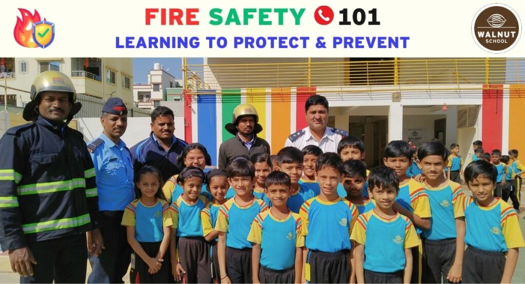 Fire Safety Awareness Session at Walnut School
