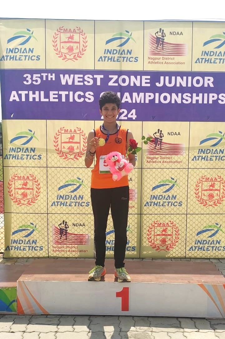 Rahi Chavan – CBSE National Athletics Gold Medalist