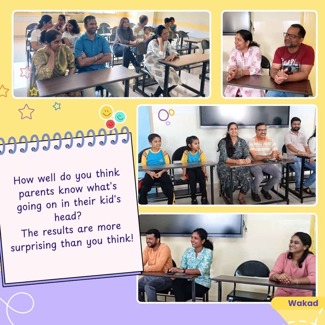 Children answering questions