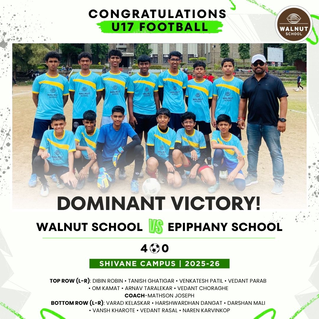Walnut School U17 team from Shivane Campus after a 4–0 win against Epiphany School