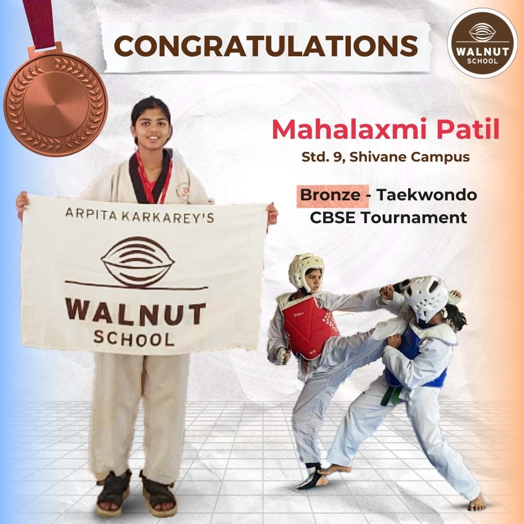 Mahalaxmi Patil wins Bronze in Taekwondo at CBSE Tournament