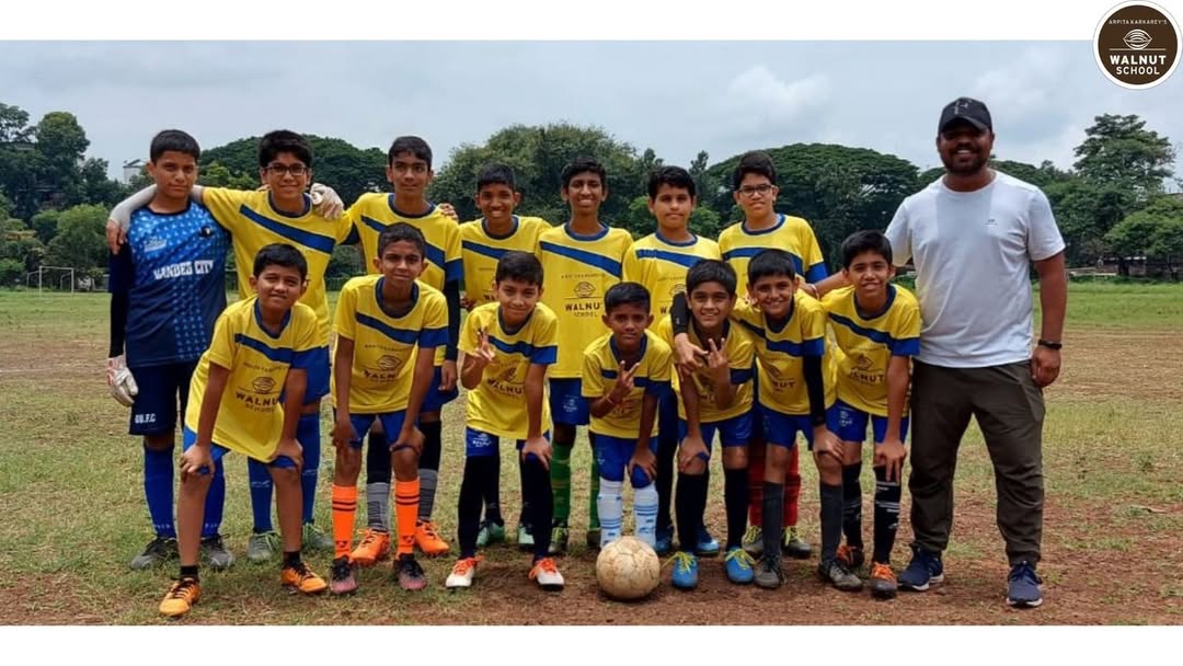 Walnut School Shivane U14 boys football team secures 4-0 win at Subroto Tournament