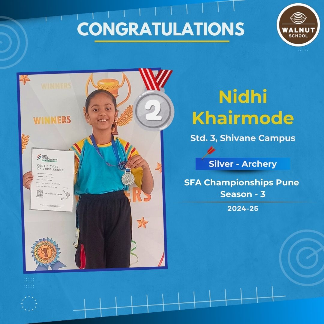 Nidhi Khairmode Silver Medal Archery SFA Championships Pune Season 3