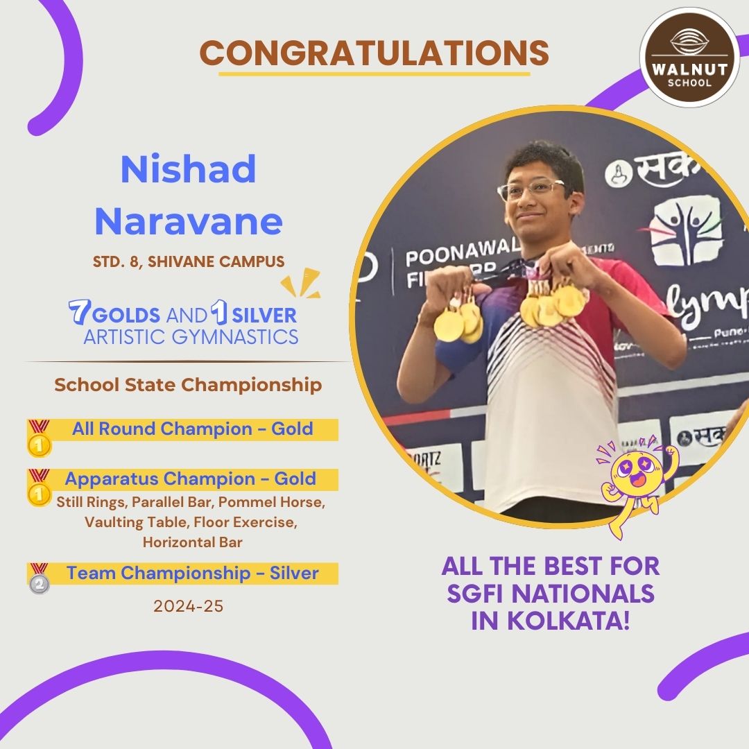Nishad Naravane Artistic Gymnastics Champion 2024–25