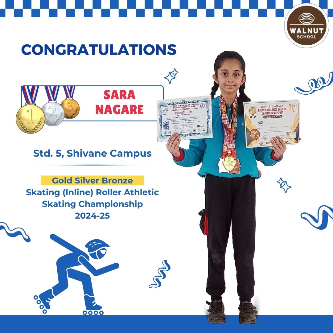 Sara Nagare Skating Inline Roller Championship Winner