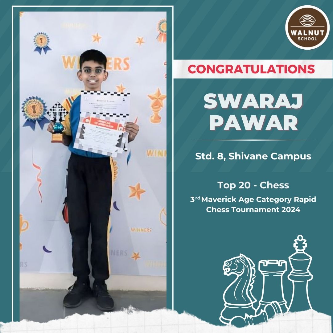 Swaraj Pawar Chess Top 20 Maverick Tournament 2024
