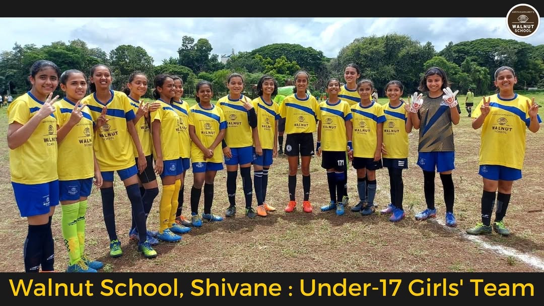 Walnut School Shivane U17 Girls Football Team wins Subroto Championship finals 2-0