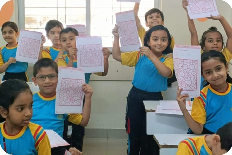 Students at Walnut School