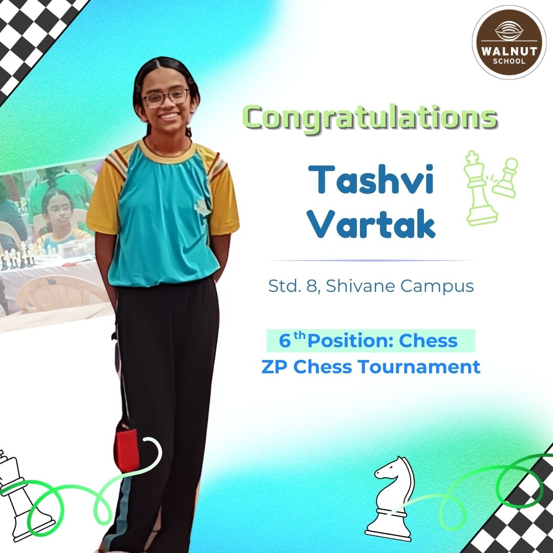 Tashvi Vartak Chess ZP Tournament