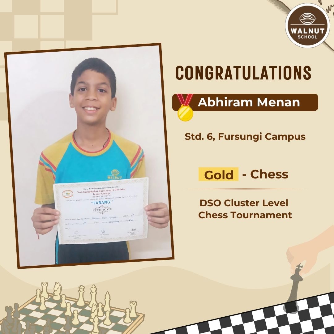 Abhiram Menan Gold Chess DSO Tournament