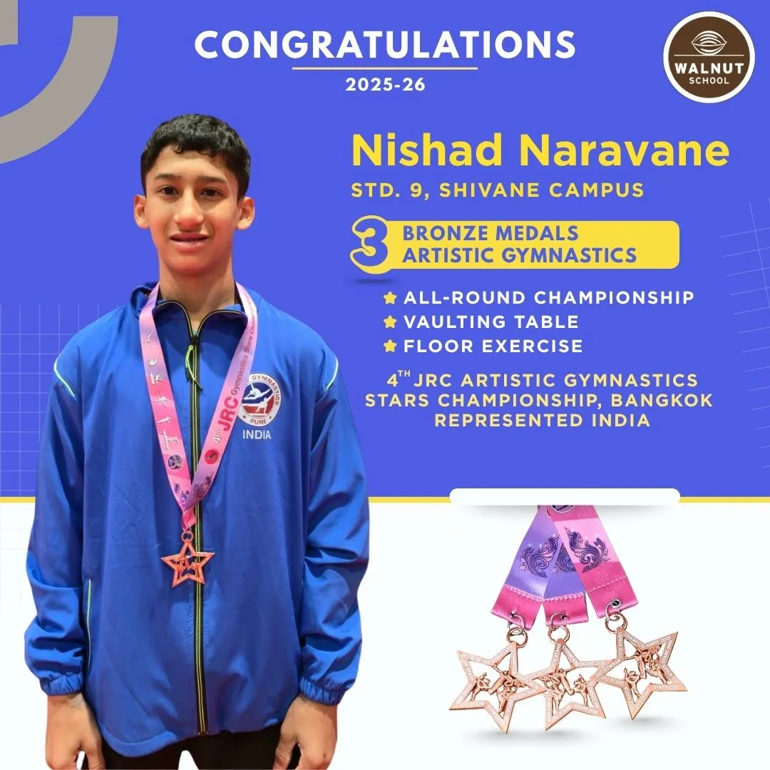Nishad Naravane – Represented India at the 4th JRC Artistic Gymnastics Stars Championship, Bangkok