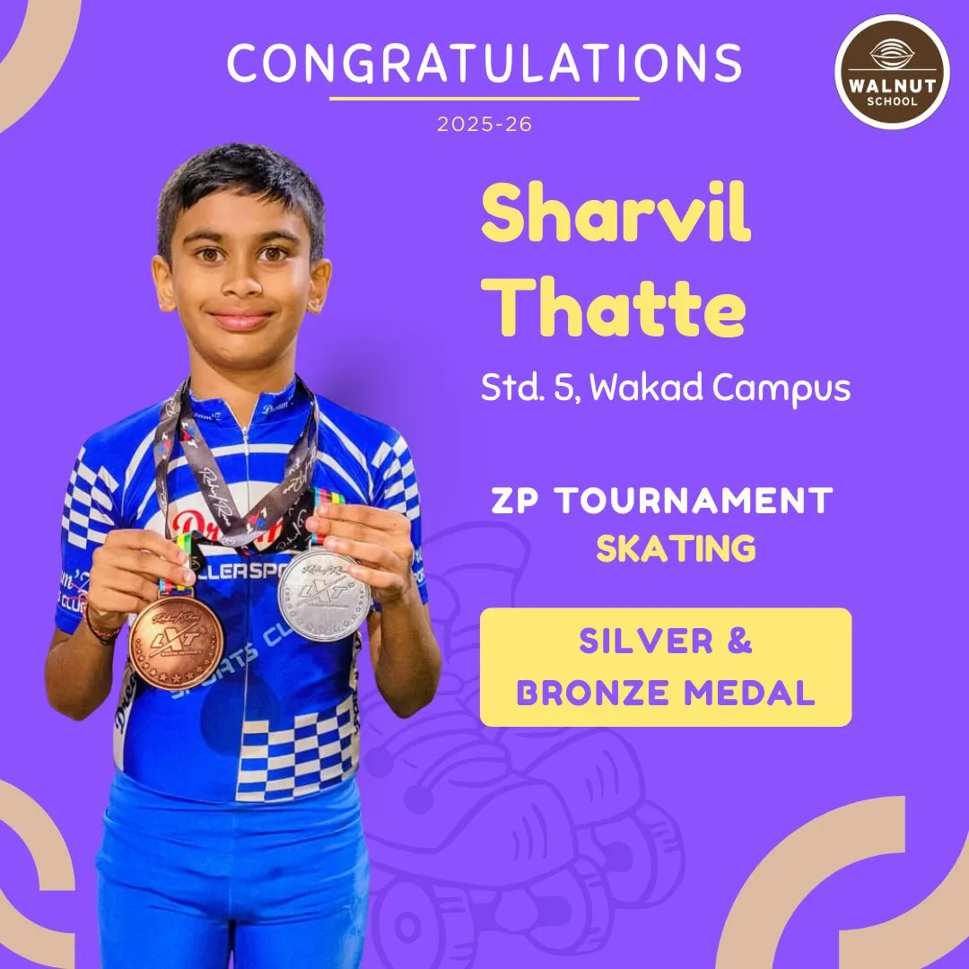Sharvil Thatte – Skating Silver & Bronze Medalist, Wakad Campus