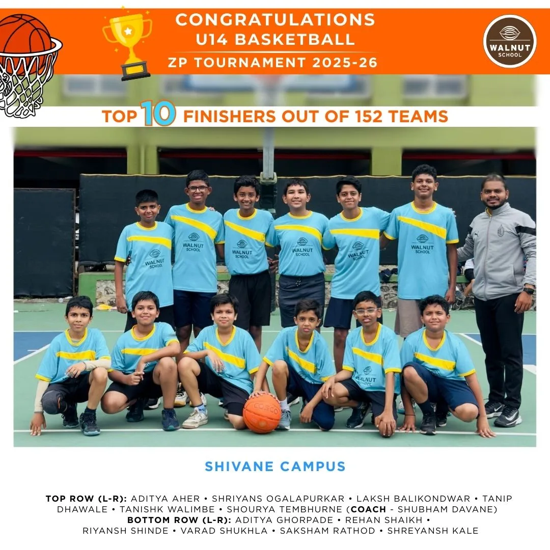 U14 Basketball Team – Top 10 Finish