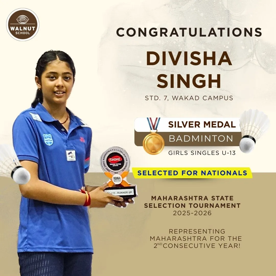 Divisha Singh – U-13 Badminton Girls Singles Silver Medalist and National Selection