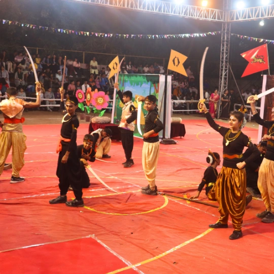 Five simultaneous stages at Walnut School Annual Grand Carnival