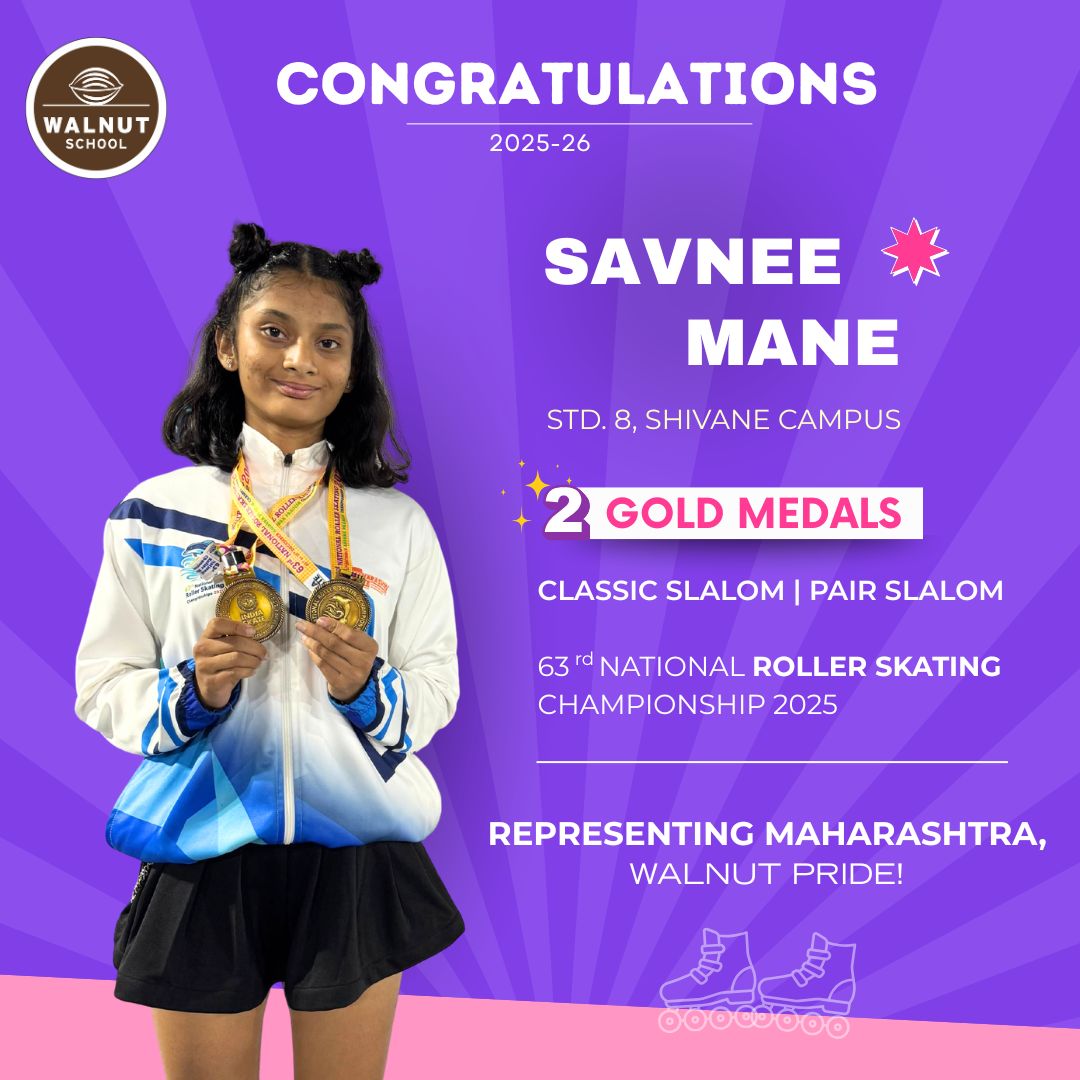 Savnee Mane – Double Gold Medalist at 63rd National Roller Skating Championship 2025