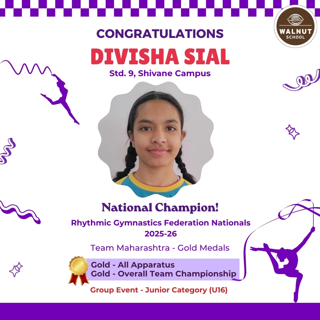 Divisha Sial wins double gold at Rhythmic Gymnastics Federation Nationals 2025-26 representing Maharashtra