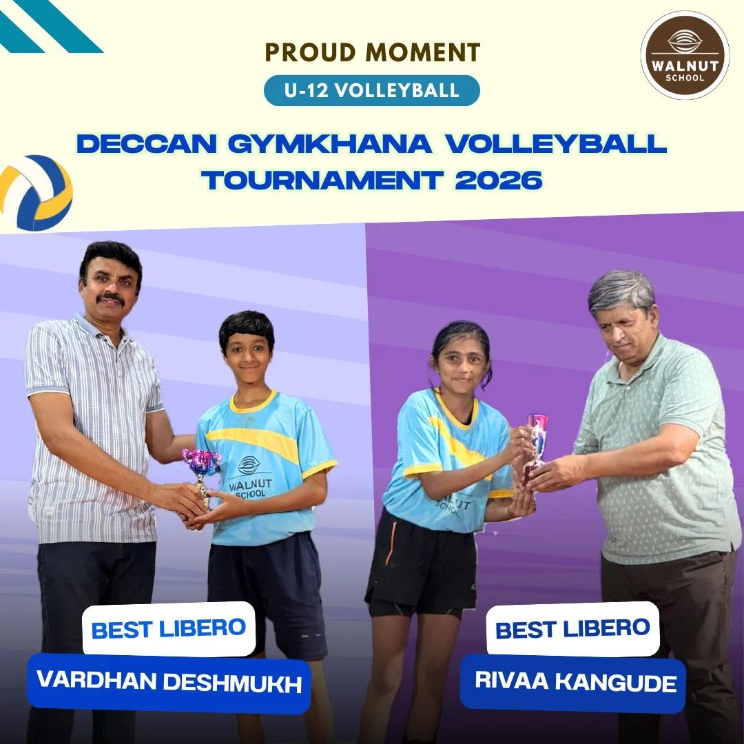 Vardhan Deshmukh and Rivaa Kangude awarded Best Libero
