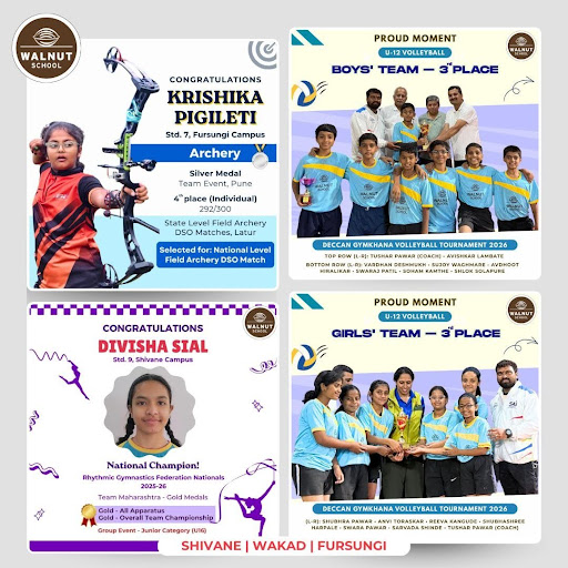 Walnut School student sports achievements