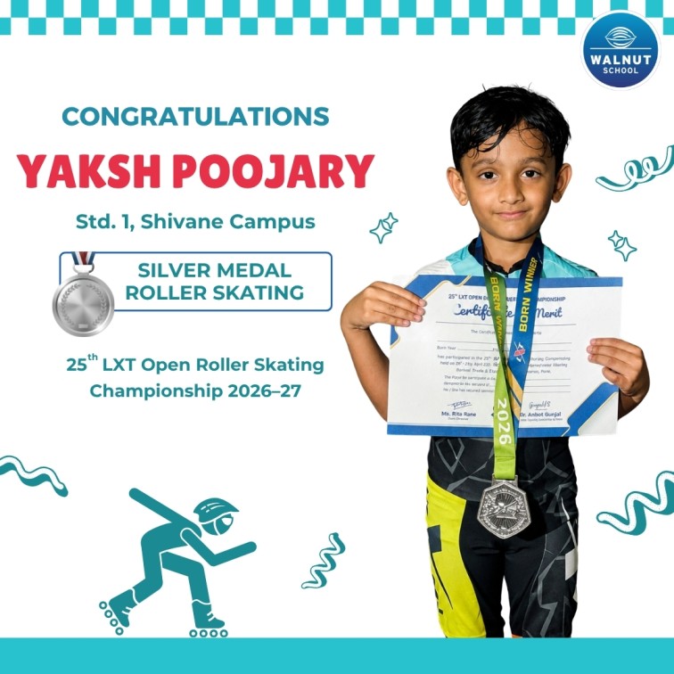 Yaksh Poojary – Silver Medalist at the 25th LXT Open Roller Skating Championship 2026-27