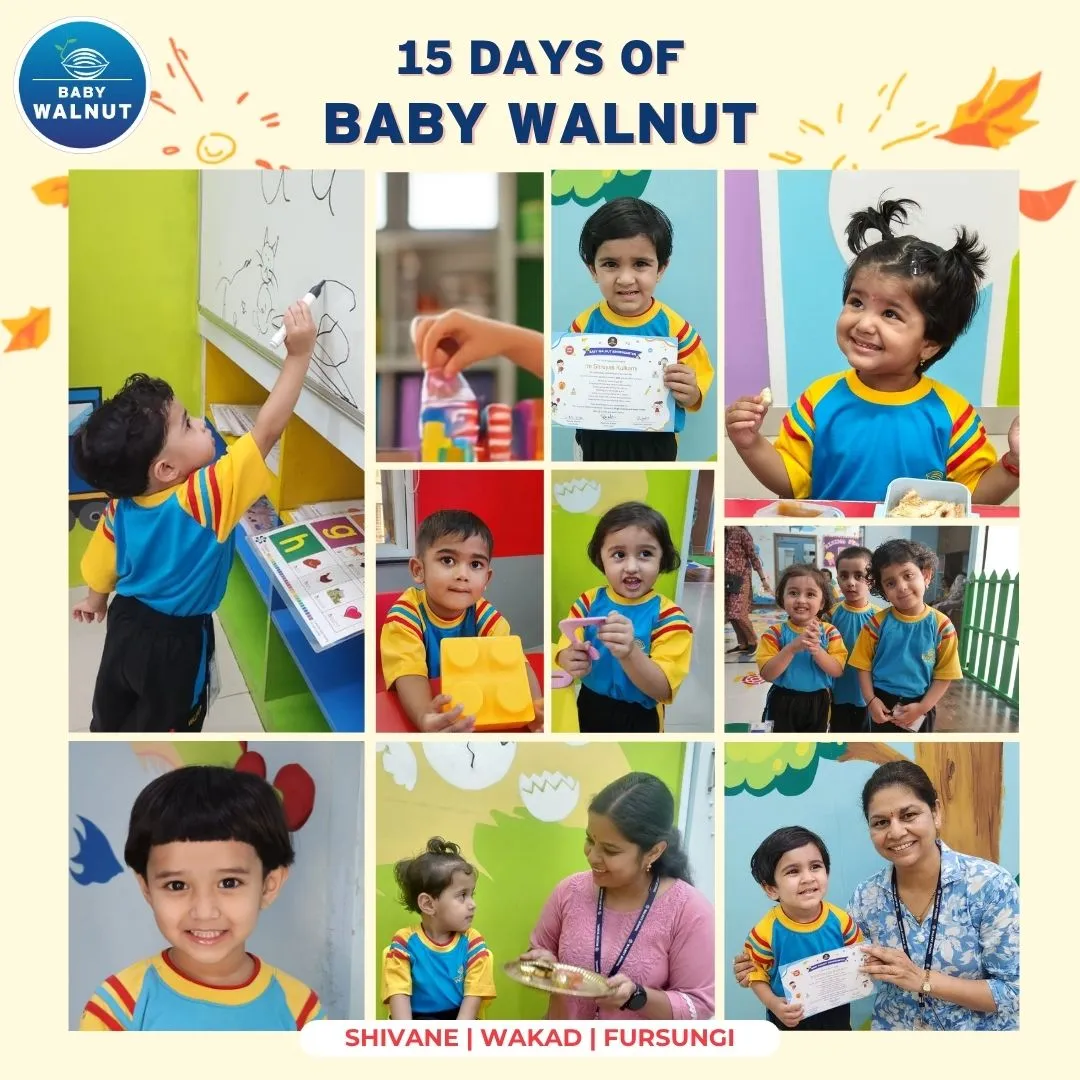 Three and four year olds settling in during their first days at Baby Walnut