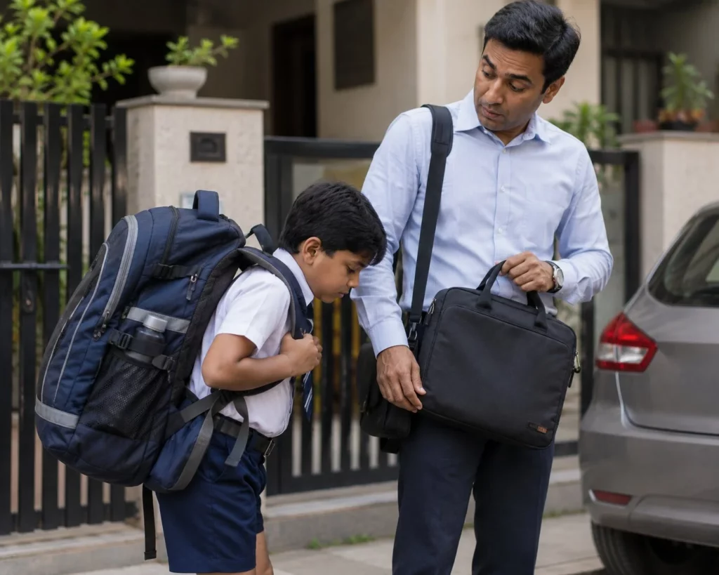Your child's school bag weighs more than your office laptop bag