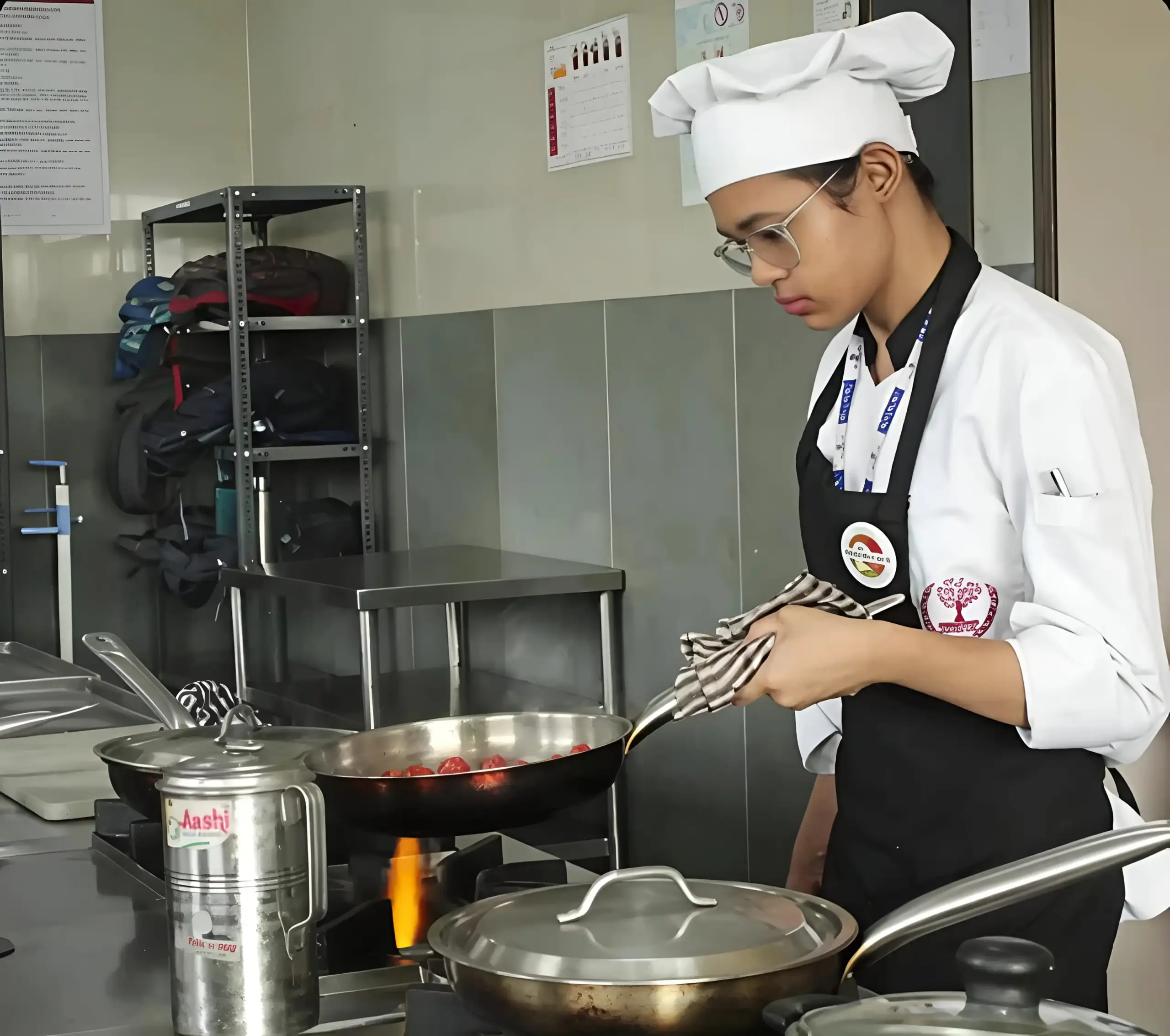 Sanskruti Kulkarni during her school years at Walnut School Shivane campus